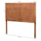 Baxton Studio Monroe Modern Transitional and Rustic Ash Walnut Finished Wood Queen Size Headboard 181-11140-Zoro - alternate 4